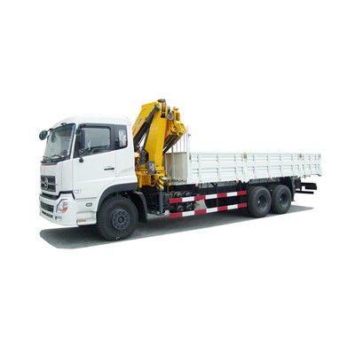 Guindaste montado em caminhão 6x4 com guindaste de lança articulada de 8 toneladas